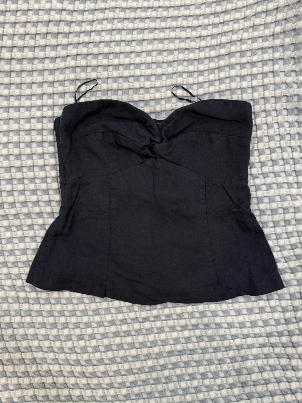 Banana Republic Navy Blue Sweetheart Tube Top
